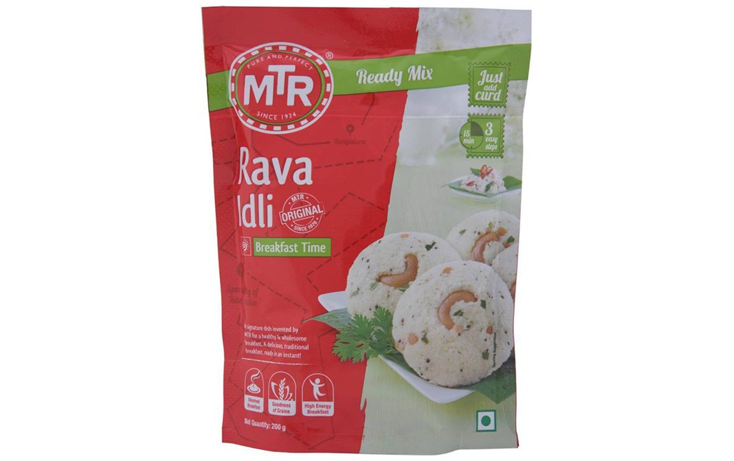 MTR Rava Idli    Pack  200 grams